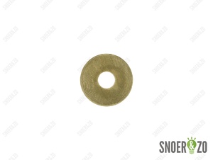 Sluitring messing 30 mm met gat 10.5 mm