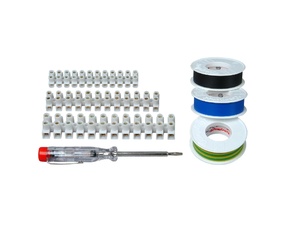 SNOER&ZO installatieset met spanningzoeker tape en kroonstenen