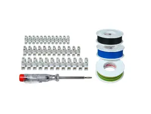 SNOER&ZO installatieset met spanningzoeker tape en kroonstenen