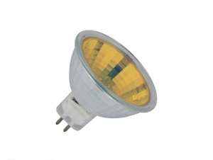 SPL halogeenlamp MR16 20W 12V MR16 38D geel glas