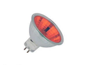 SPL halogeenlamp MR16 20W 12V MR16 38D rood glas