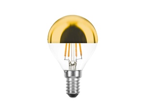 SPL LED filament kogel kopspiegellamp 4W E14 goud dimbaar