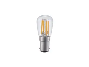 SPL LED filament parfumlamp 3W B15D 2500K helder dimbaar