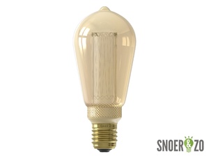 SPL LED vintage edison ST64 3.5W E27 goud dimbaar