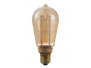SPL LED vintage edison ST64 3.5W E27 goud dimbaar