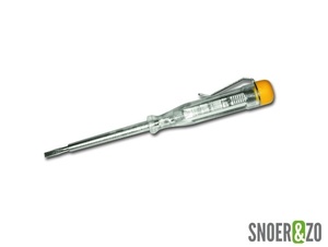 Stanley spanningszoekende schroevendraaier met neonlampje Stanley spanningszoekende schroevendraaier met neonlampje