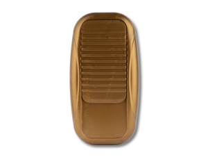 Tradim 12V LED vloerdimmer met geïntegreerde driver 1-25W goud