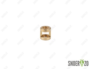 Verloop verbindingsbrug messing M10x1 binnendraad M13x1 binnendraad - hoogte 18mm Verloop verbindingsbrug messing M10x1 binnendraad M13x1 binnendraad - hoogte 18mm