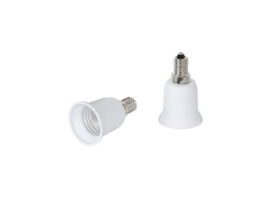 Verloopfitting van E14 naar E27 fitting