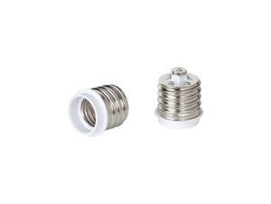 Verloopfitting van E40 naar E27 fitting met kunststof rand