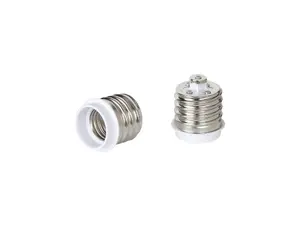 Verloopfitting van E40 naar E27 fitting met kunststof rand
